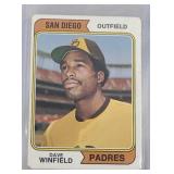 1974 Topps #456 Dave Winfield ROOKIE CARD