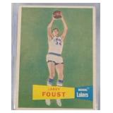 1957-58 Topps #18 Larry Foust ROOKIE CARD