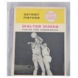 1961-62 Fleer #50 Walter Dukes In Action