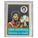 1973-74 Topps #240 Julius Erving 2nd card