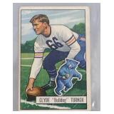 1951 Bowman #13 Clyde Bulldog Turner