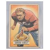 1951 Bowman #28 Garrard Ramsey  Chicago Cardinals