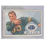 1951 Bowman #58 Thomas MC Williams