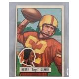 1951 Bowman #72 Harry Gilmer