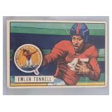 1951 Bowman #91 Emlen Tunnell ROOKIE CARD