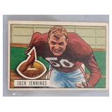 1951 Bowman #98 Jack Jennings ROOKIE CARD
