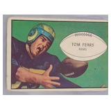 1953 Bowman #36 Tom Fears  Los Angeles Rams
