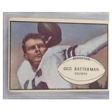 1953 Bowman #85 George Ratterman