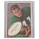 1953 Bowman #89 Frank Ziegler - Philadelphia Eagle
