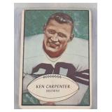 1953 Bowman #92 Ken carpenter