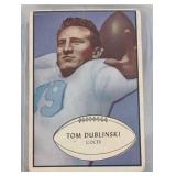 1953 Bowman #91 Tom Dublinski