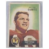 1955 Bowman #7 Frank Gifford