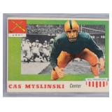 1955 Topps #25 Cas Myslinski SINGLE PRINT