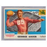 1955 Topps #31 George Sauer All-American