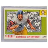 1955 Topps #43 George Savitsky All-American