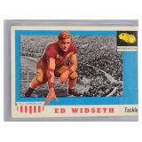 1955 Topps #48 Ed Widseth All-American