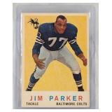 1959 Topps #312 Jim Parker ROOKIE CARD