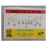 1964 Philadelphia #56 Tom Landry Cowboys ROOKIE CA