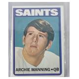 1972 Topps #55 Archie Manning ROOKIE CARD