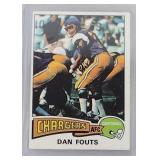 1975 Topps Dan Fouts ROOKIE CARD