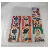 25 DIFF. SHARP 1955 Bowman Football Cards !