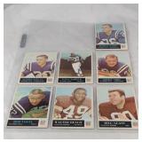 50 DIFF. 1965 Philadelphia Gum Football Cards incl