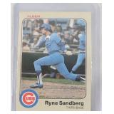 1983 Fleer Ryne Sandberg ROOKIE CARD