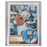 1983 Topps Cal Ripken Jr. 2nd CARD