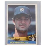 1984 Donruss Don Mattingly ROOKIE CARD