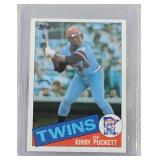 1985 Topps Kirby Puckett ROOKIE CARD