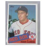 1985 Topps Roger Clemens ROOKIE CARD