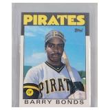 1986 Topps Traded Barry Bonds ROOKIE CARD