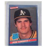 1986 Donruss Jose Canseco ROOKIE CARD