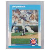 1987 Fleer Update Greg Maddux ROOKIE CARD