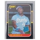 1987 Leaf Bo Jackson ROOKIE CARD