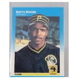 1987 Fleer Barry Bonds ROOKIE CARD