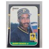 1987 Donruss Barry Bonds ROOKIE CARD