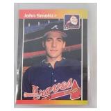 1989 Donruss John Smoltz ROOKIE CARD