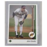 1989 Upper Deck John Smoltz ROOKIE CARD