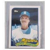 1989 Topps Traded Randy Johnson ROOKIE CARD