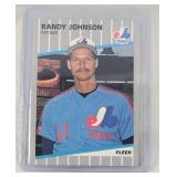 1989 Fleer Randy Johnson ROOKIE CARD