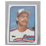 1989 Topps Randy Johnson ROOKIE CARD