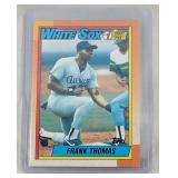 1990 Topps Frank Thomas ROOKIE CARD