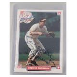 AUTOGRAPHED 1993 Nabisco Brooks Robinson