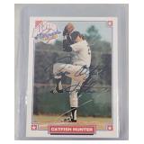AUTOGRAPHED 1993 Nabisco Jim Hunter Deceased