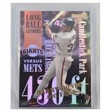 1995 Donruss Barry Bonds Long Ball Leaders INSERT