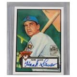 2001 Topps Archives Autographs Hank Sauer