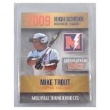 RARE 2009 High School Mike Trout ROOKIE
