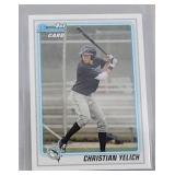 2010 Bowman Christian Yelich ROOKIE CARD