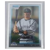RARE 2010 Bowman Chrome Russell Wilson ROOKIE CARD